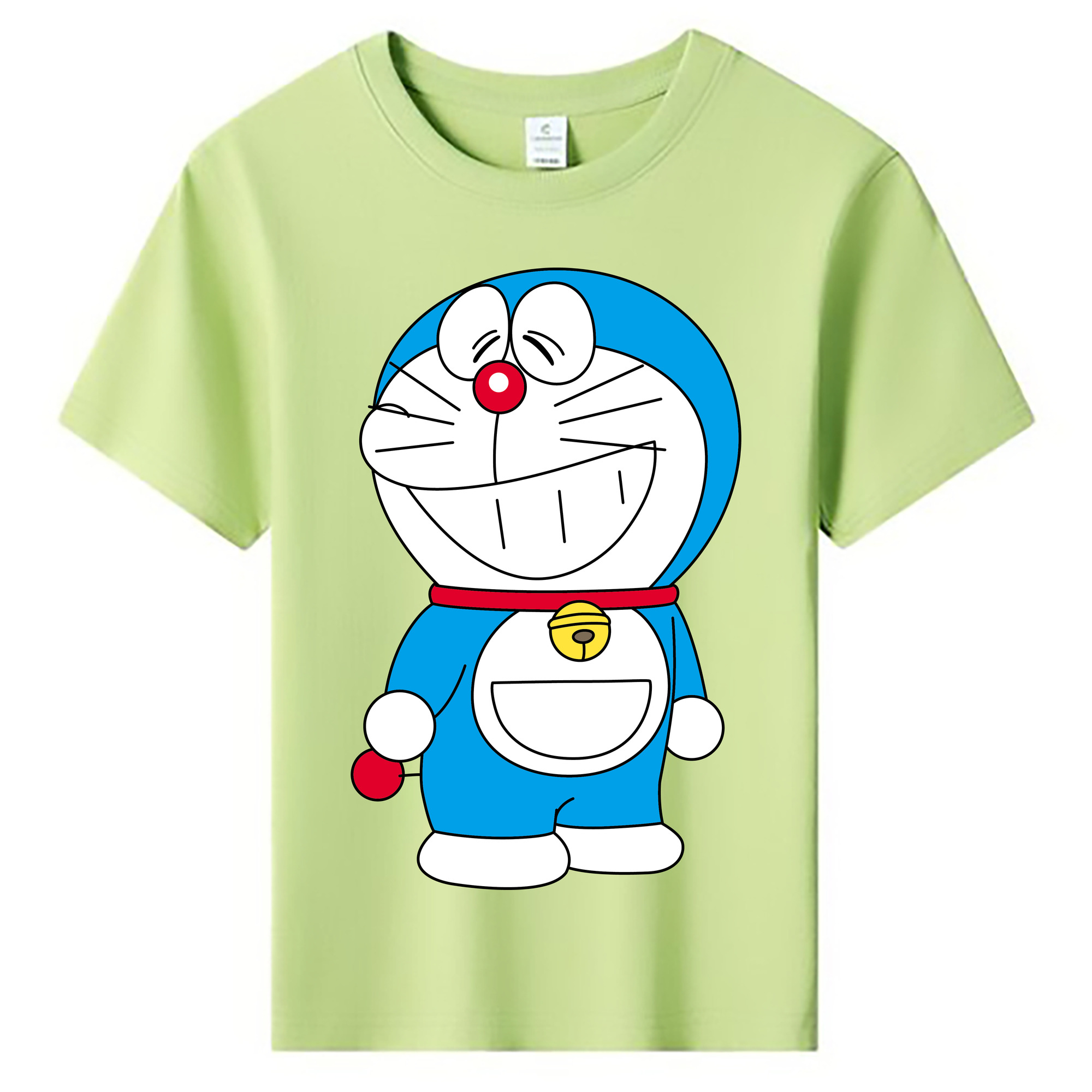 （画像用） ドラえもん Doraemon 綿100％キッズTシャツ（フロントプリント）